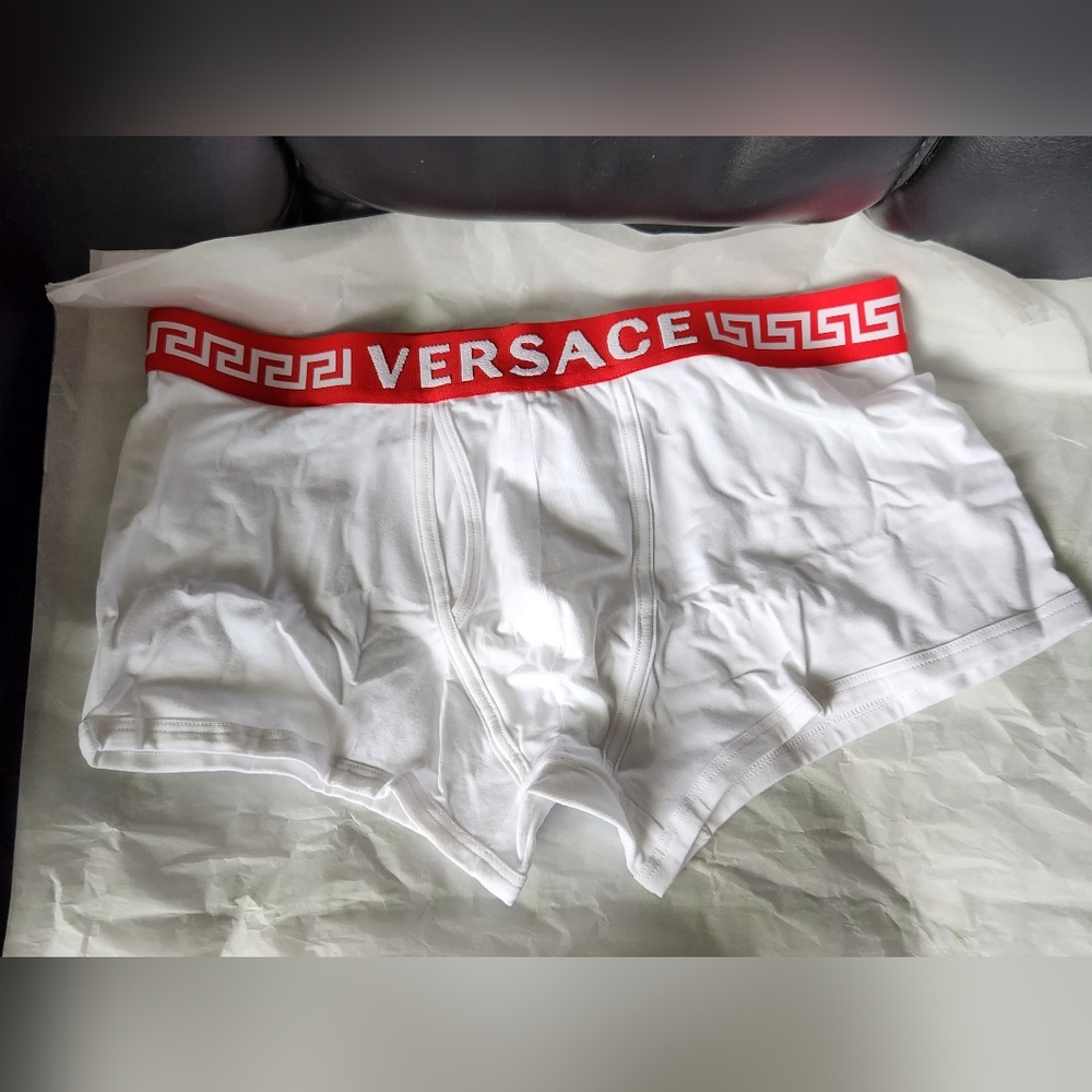 Versace (BNWOT) trunks w/ functional fly